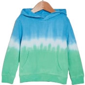Wholesale - S-XL BOYS GREEN OMBRE FRENCH TERRY HOOD, SIZE S,M,L,XL - RATIO: 1,2,2,1, C/P 24